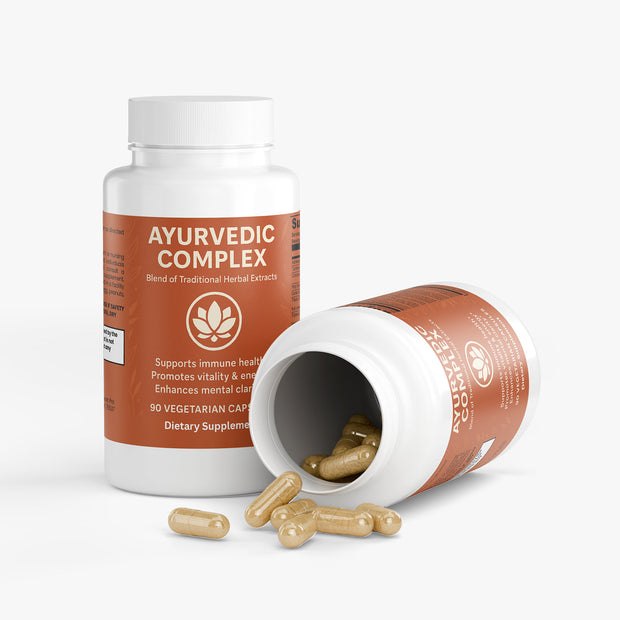 ProNutrition Ayurvedic Complex with Ashwagandha, Turmeric, and Holy Basil - 60 Capsules