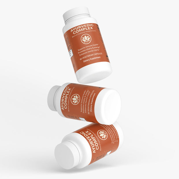 ProNutrition Ayurvedic Complex with Ashwagandha, Turmeric, and Holy Basil - 60 Capsules