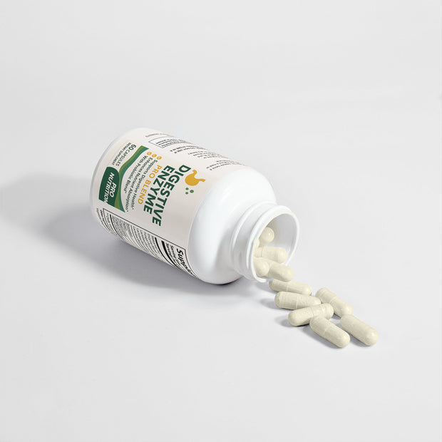 Pro Nutrition Digestive Enzyme Pro Blend - 60 Capsules Dietary Supplement