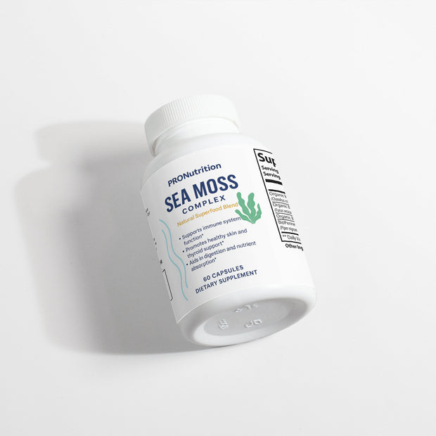Pro Nutririon Sea Moss - 60 Capsules Dietary Supplement