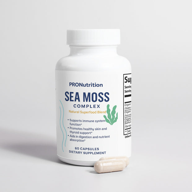 Pro Nutririon Sea Moss - 60 Capsules Dietary Supplement