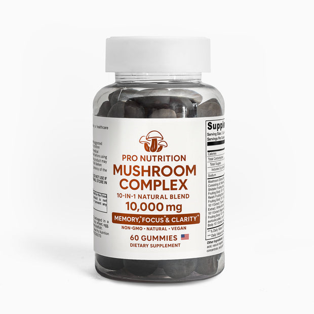 Pro Nutrition Mushroom Extract Complex - 60ct Gummies