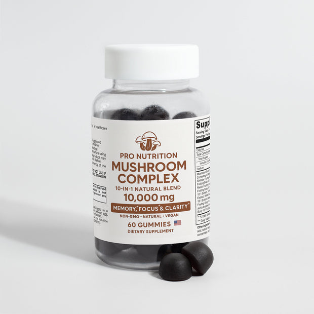 Pro Nutrition Mushroom Extract Complex - 60ct Gummies