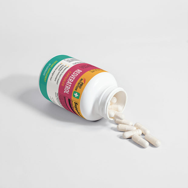 Pro Nutrition Resveratrol 600mg - 60 Capsules