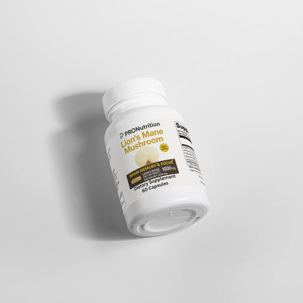 Pro Nutrition Lion’s Mane Mushroom - 60 Capsules Dietary Supplement