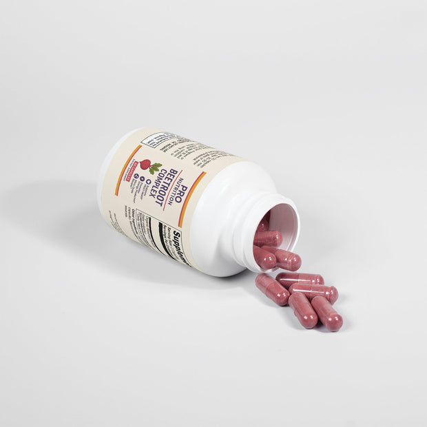 Pro Nutrition Beetroot Complex 60 Capsules Dietary Supplement