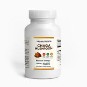 Pro Nutrition Chaga Mushroom Complex 60 Capsules 400mg Dietary Supplement