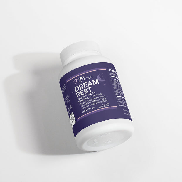 Pro Nutrition Dream Rest with Valerian and GABA - Advanced Formula 60 Capsules Dietary Supplement