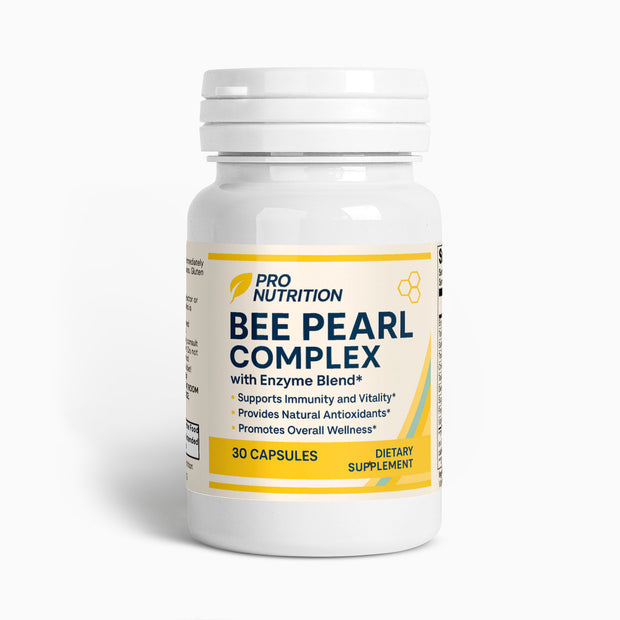 Pro Nutrition Bee Pearl Complex with Enzyme Blend - 30 Capsules Dietary Supplement