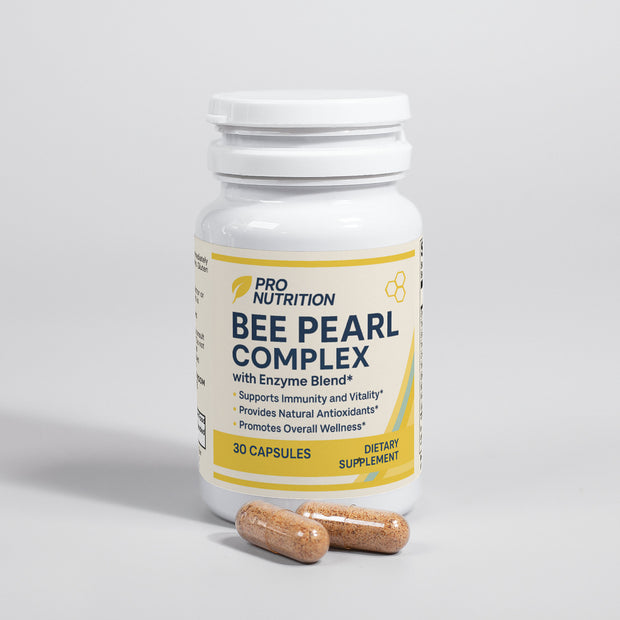 Pro Nutrition Bee Pearl Complex with Enzyme Blend - 30 Capsules Dietary Supplement