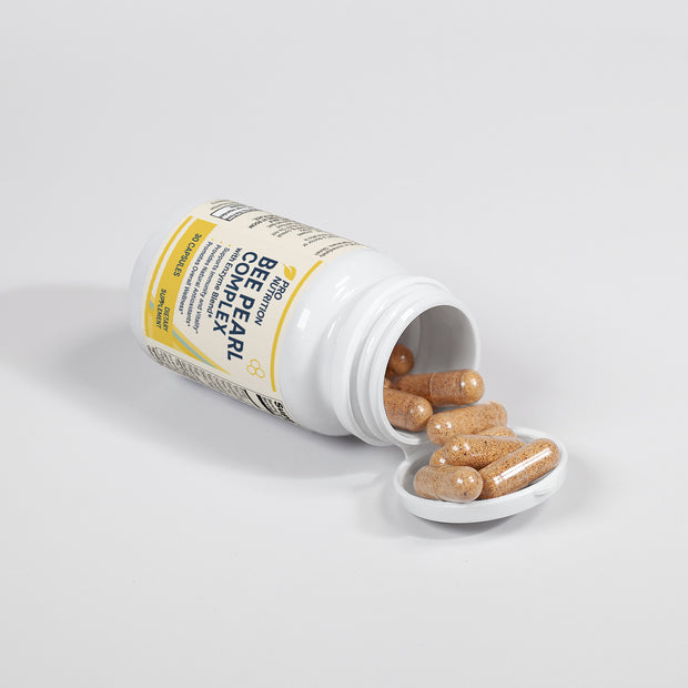 Pro Nutrition Bee Pearl Complex with Enzyme Blend - 30 Capsules Dietary Supplement