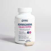 Pro Nutrition Ashwagandha with Black Pepper Dietary Supplement