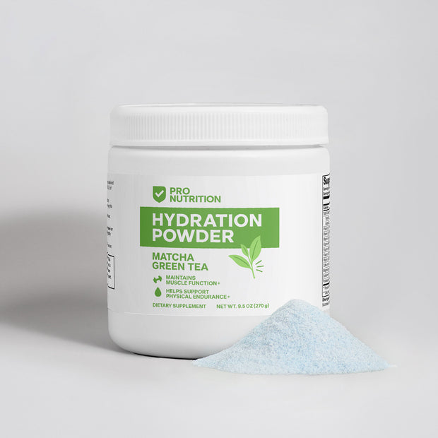 Pro Nutrition Hydration Powder (Matcha Green Tea)