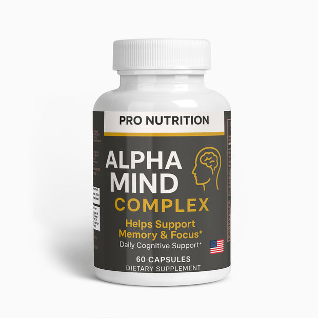 Pro Nutrition AlphaMind Complex - 60 Capsules Dietary Supplement