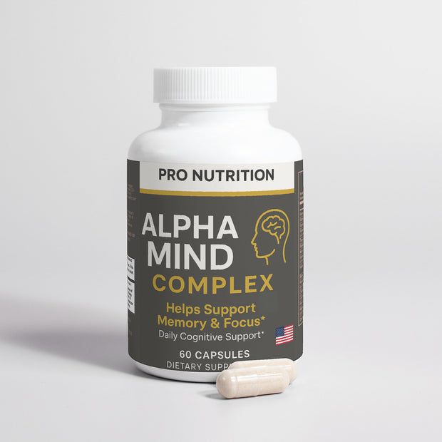 Pro Nutrition AlphaMind Complex - 60 Capsules Dietary Supplement