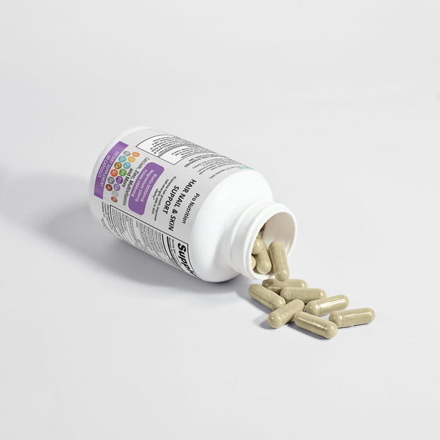 Pro Nutrition Hair, Nail & Skin Support - 60 Capsules Dietary Supplements