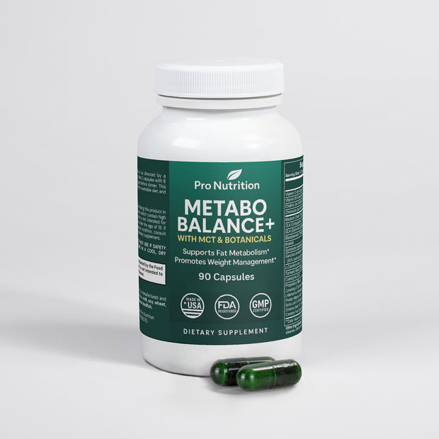 Pro Nutrition Fat Burner / Metabo Balance with MCT - 90 Capsules Dietary Supplement