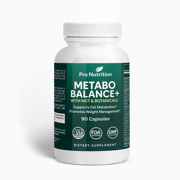 Pro Nutrition Fat Burner / Metabo Balance with MCT - 90 Capsules Dietary Supplement
