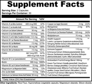Pro Nutrition Complete Multivitamin Plus - 60 Capsules
