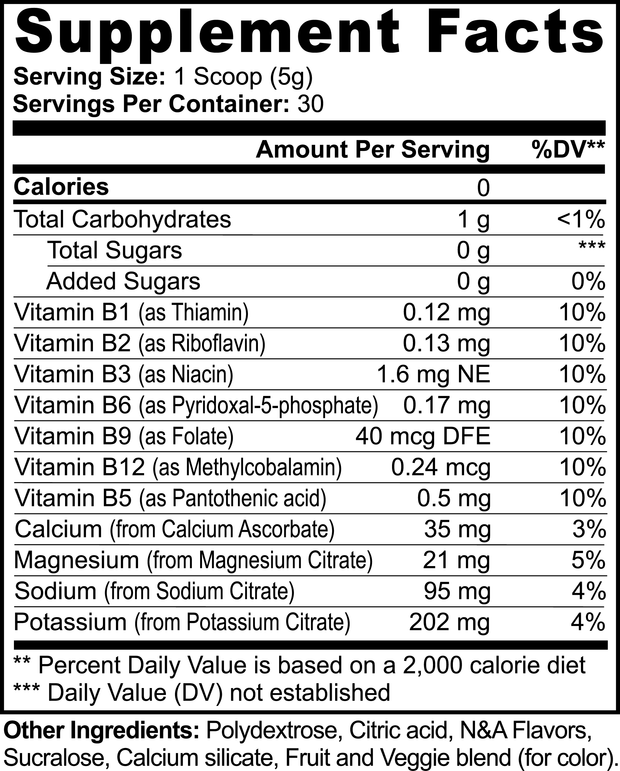 Pro Nutrition Hydration Powder (Matcha Green Tea)