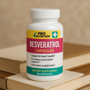 Pro Nutrition Resveratrol 600mg - 60 Capsules