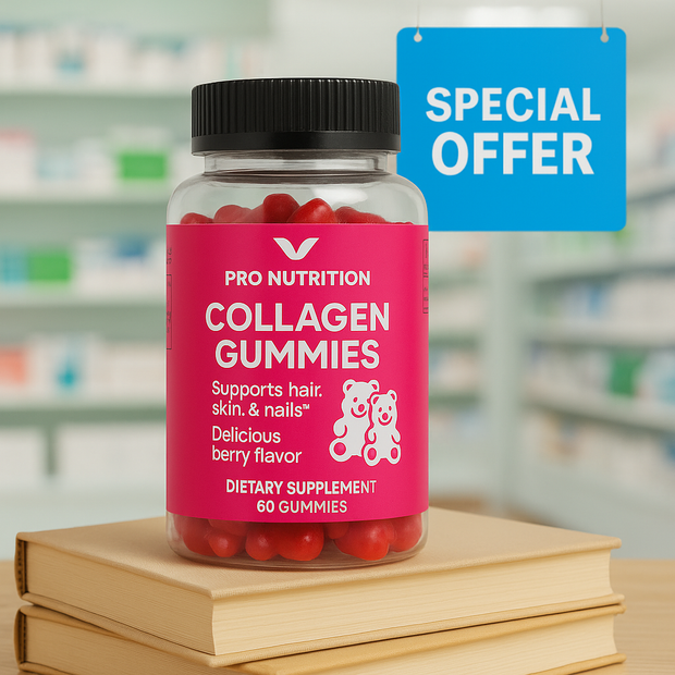 Pro Nutrition Collagen Gummies (Adult) - 60ct Dietary Supplement